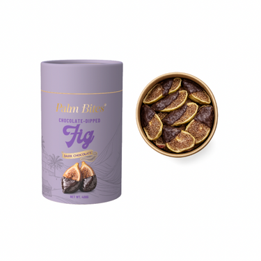 Chocolate Dipped Dried Figs